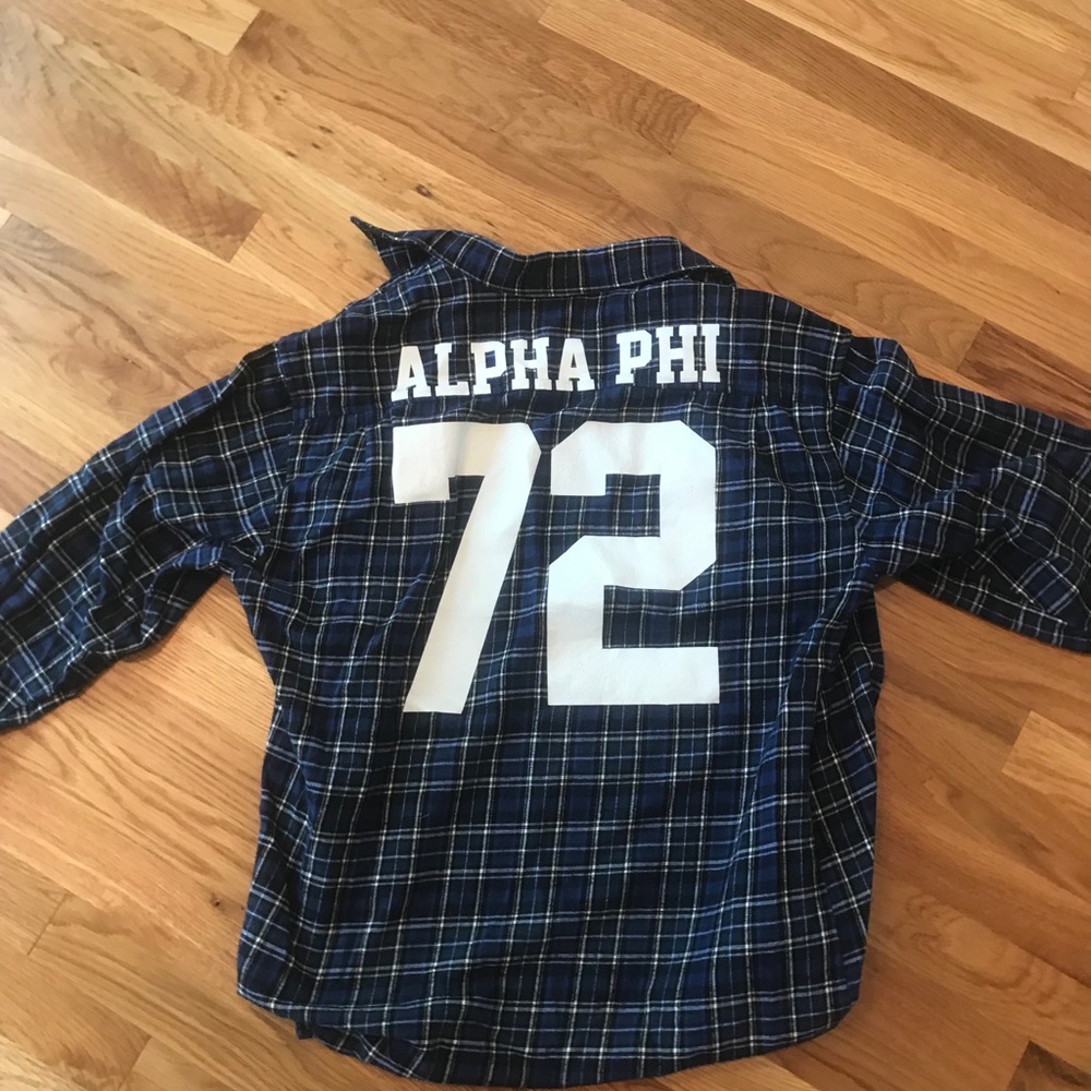 Alpha Phi Flannel Shirt